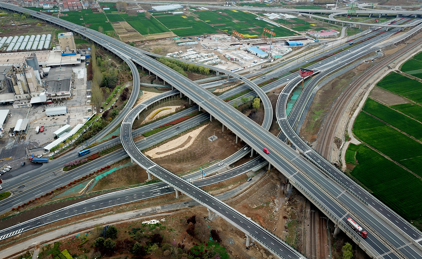 连云港连霍高速新墟互通新增匝道工程即将通车