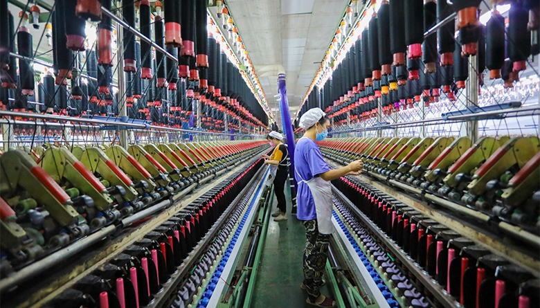 淮安:纺织产业集聚发展